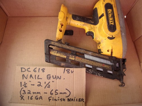 Dewalt dc618 18v nail gun - dewalt,